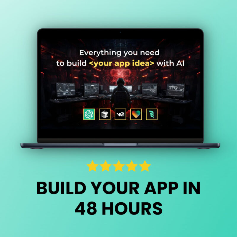 Launch Your Dream App in Just 48 Hours – No Code, No Tech Team, No Excuses!